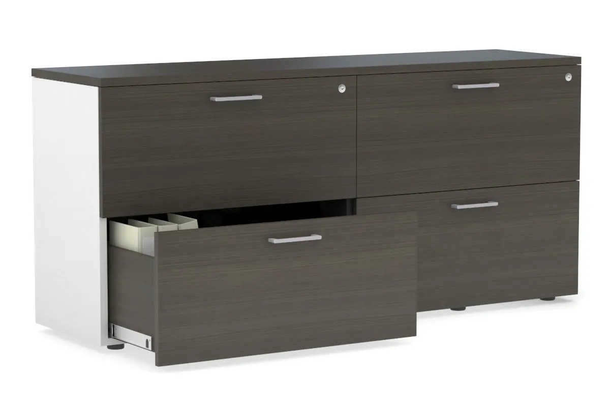 Uniform Small Drawer Lateral Filing Cabinet [ 1600W x 750H x 450D]