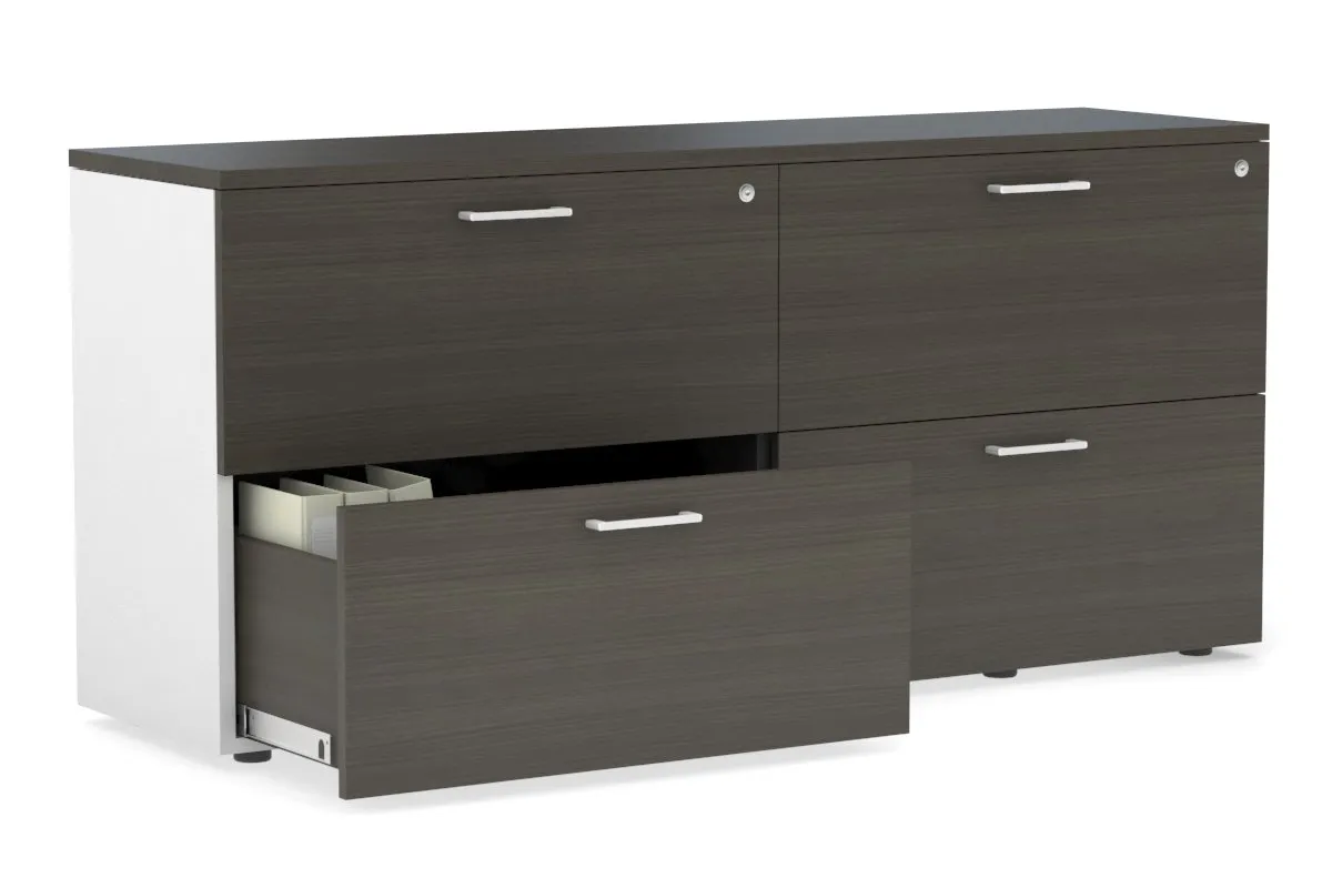 Uniform Small Drawer Lateral Filing Cabinet [ 1600W x 750H x 450D]