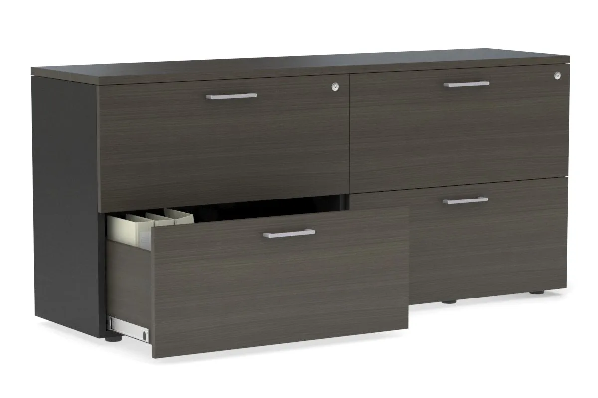 Uniform Small Drawer Lateral Filing Cabinet [ 1600W x 750H x 450D]