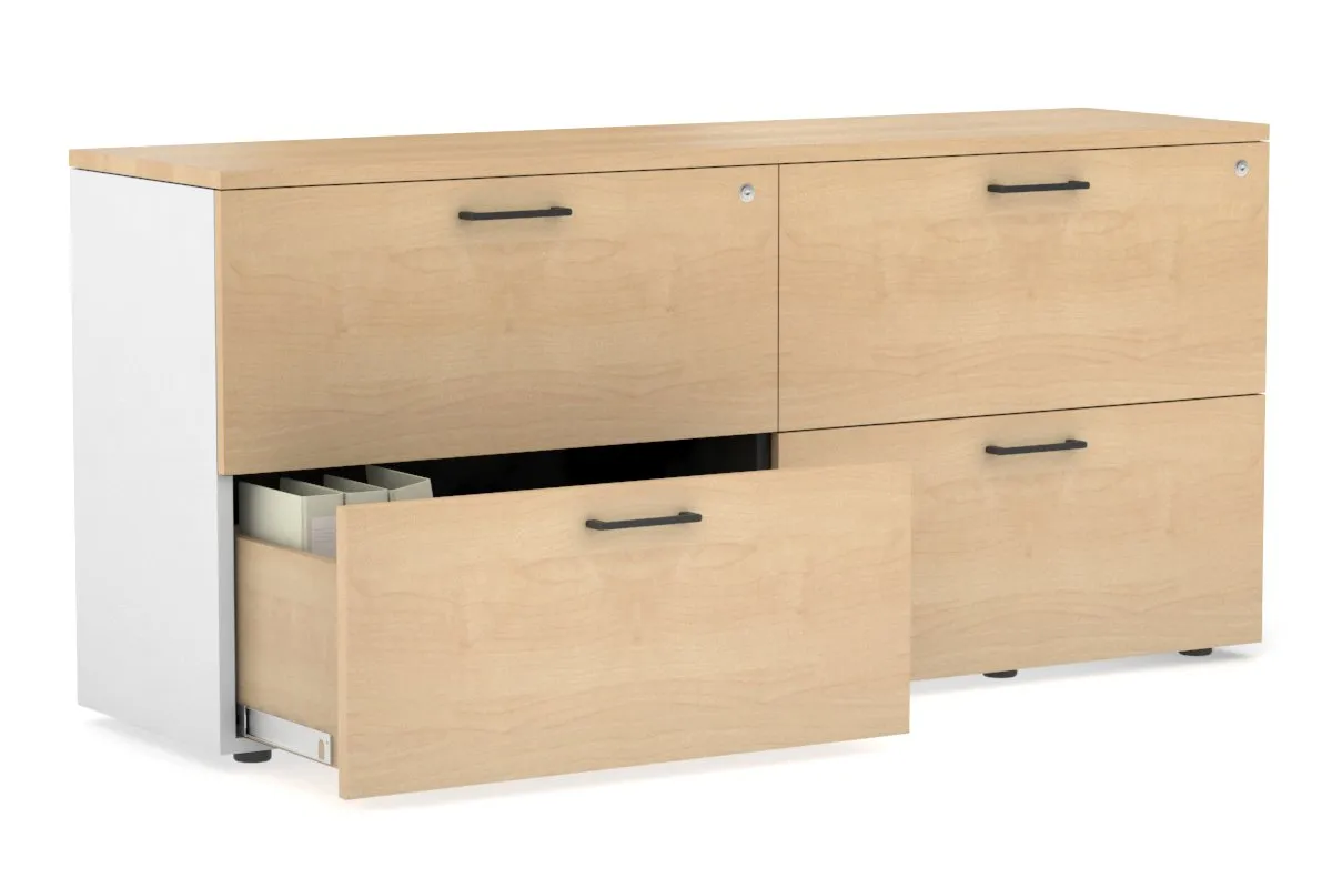 Uniform Small Drawer Lateral Filing Cabinet [ 1600W x 750H x 450D]