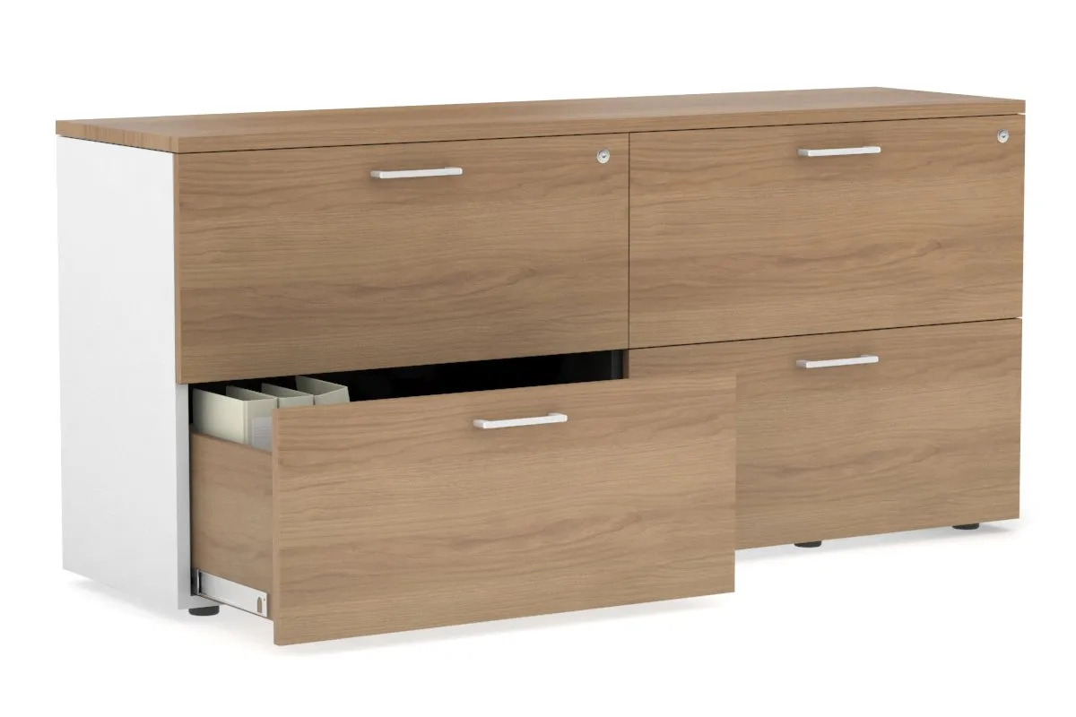 Uniform Small Drawer Lateral Filing Cabinet [ 1600W x 750H x 450D]