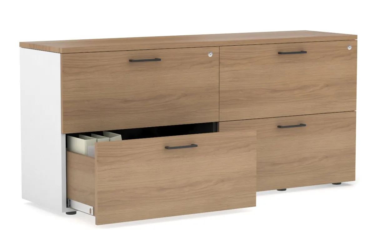 Uniform Small Drawer Lateral Filing Cabinet [ 1600W x 750H x 450D]