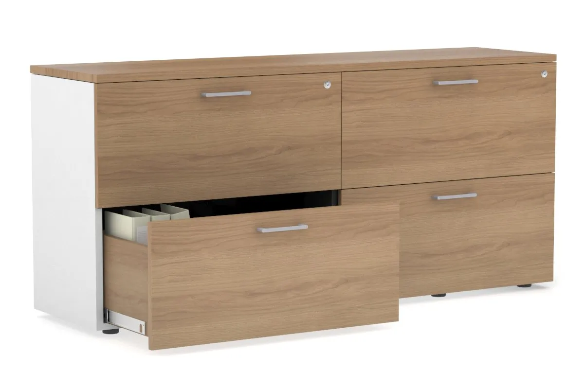 Uniform Small Drawer Lateral Filing Cabinet [ 1600W x 750H x 450D]
