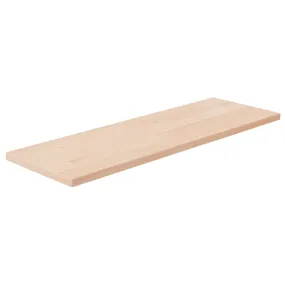 vidaXL Shelf Board 60x20x1.5 cm Untreated Solid Wood Oak