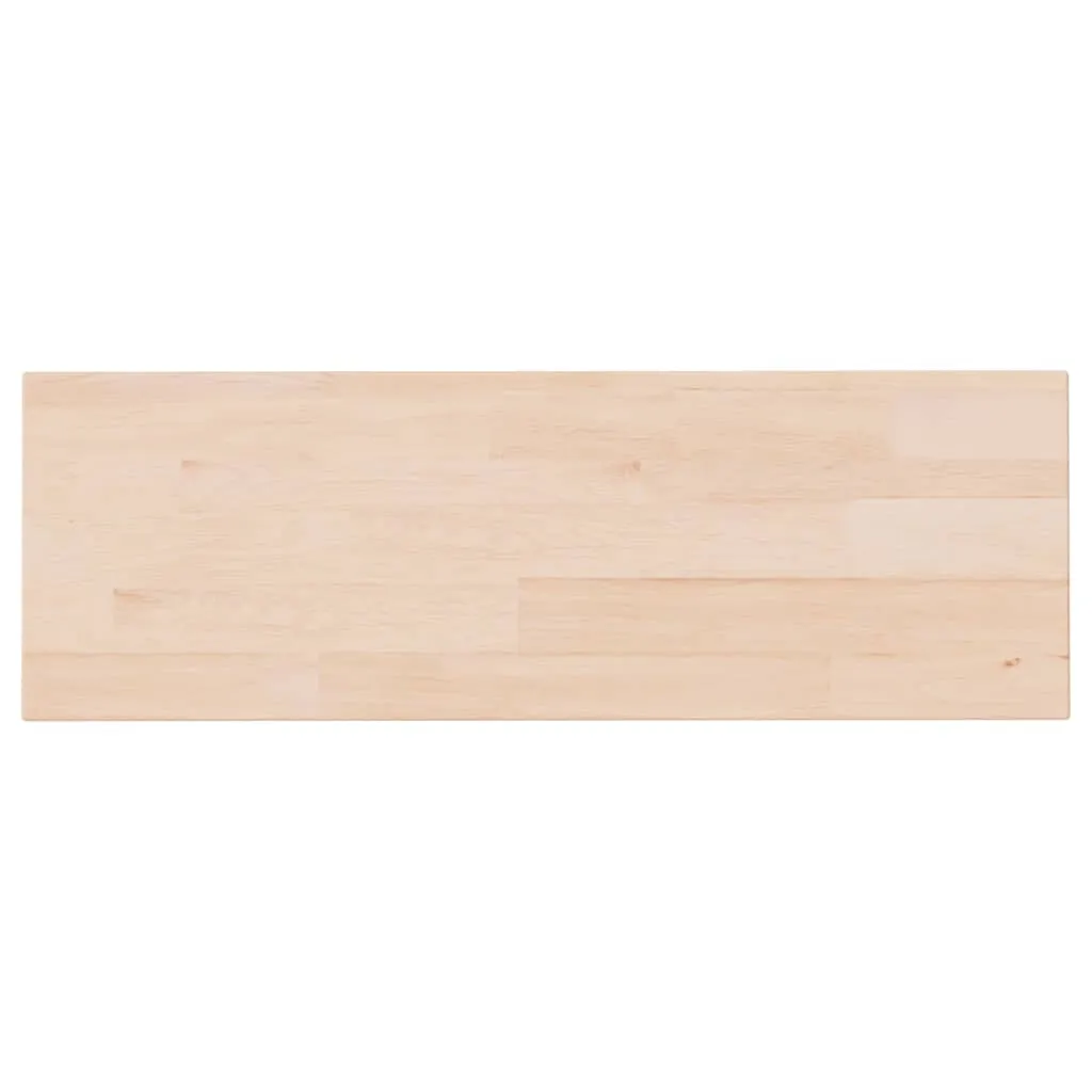 vidaXL Shelf Board 60x20x1.5 cm Untreated Solid Wood Oak