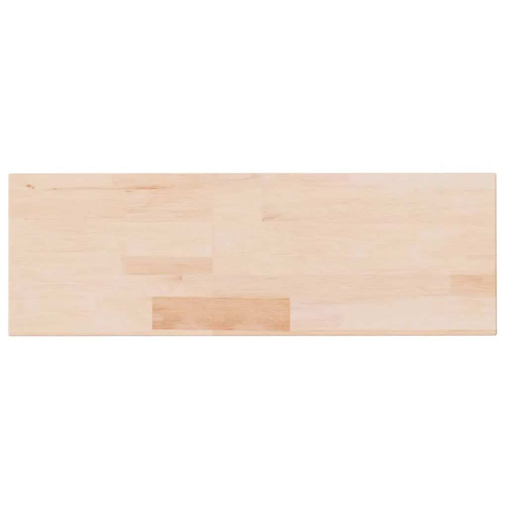 vidaXL Shelf Board 60x20x2.5 cm Untreated Solid Wood Oak