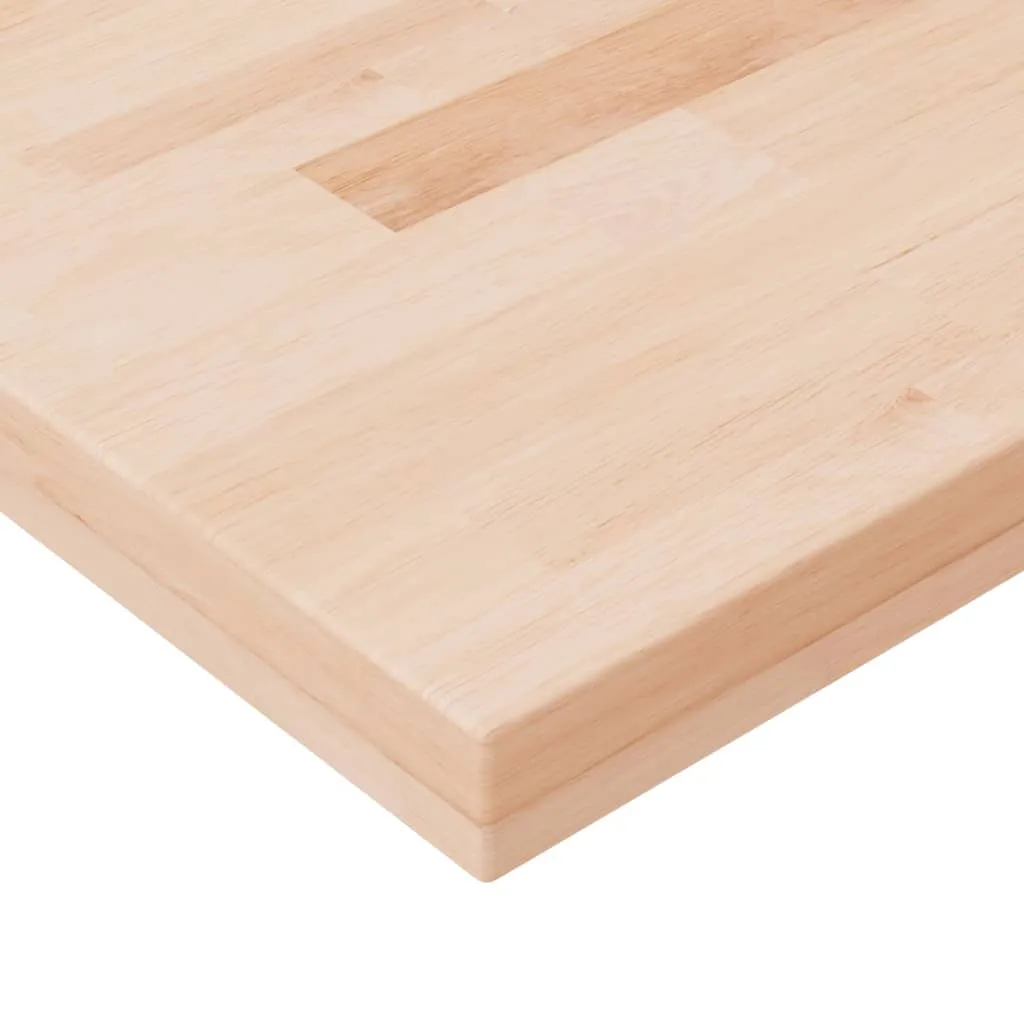 vidaXL Shelf Board 80x20x4 cm Untreated Solid Wood Oak