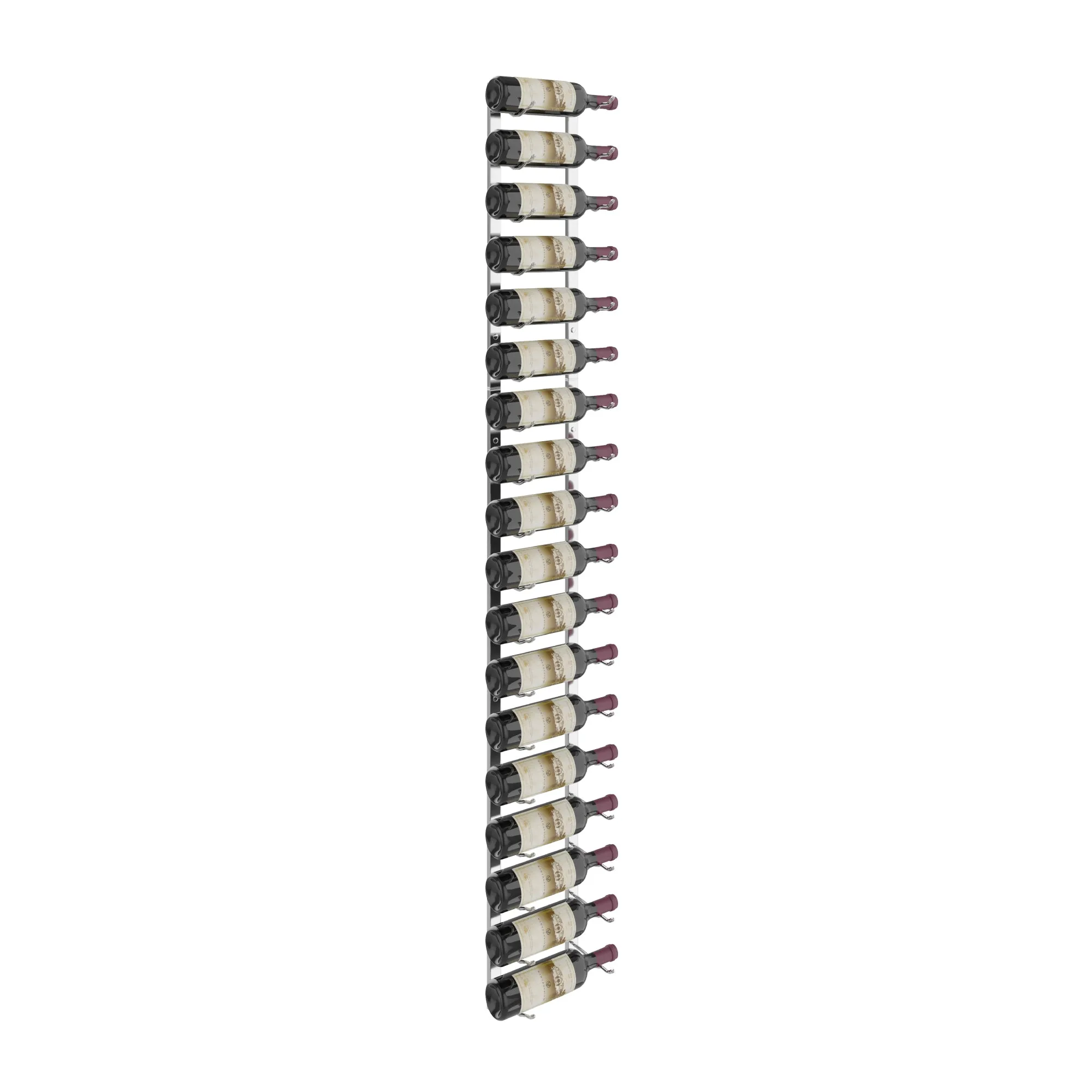 VintageView Wall Wine Rack Kit 6' (18 to 54 bottles)