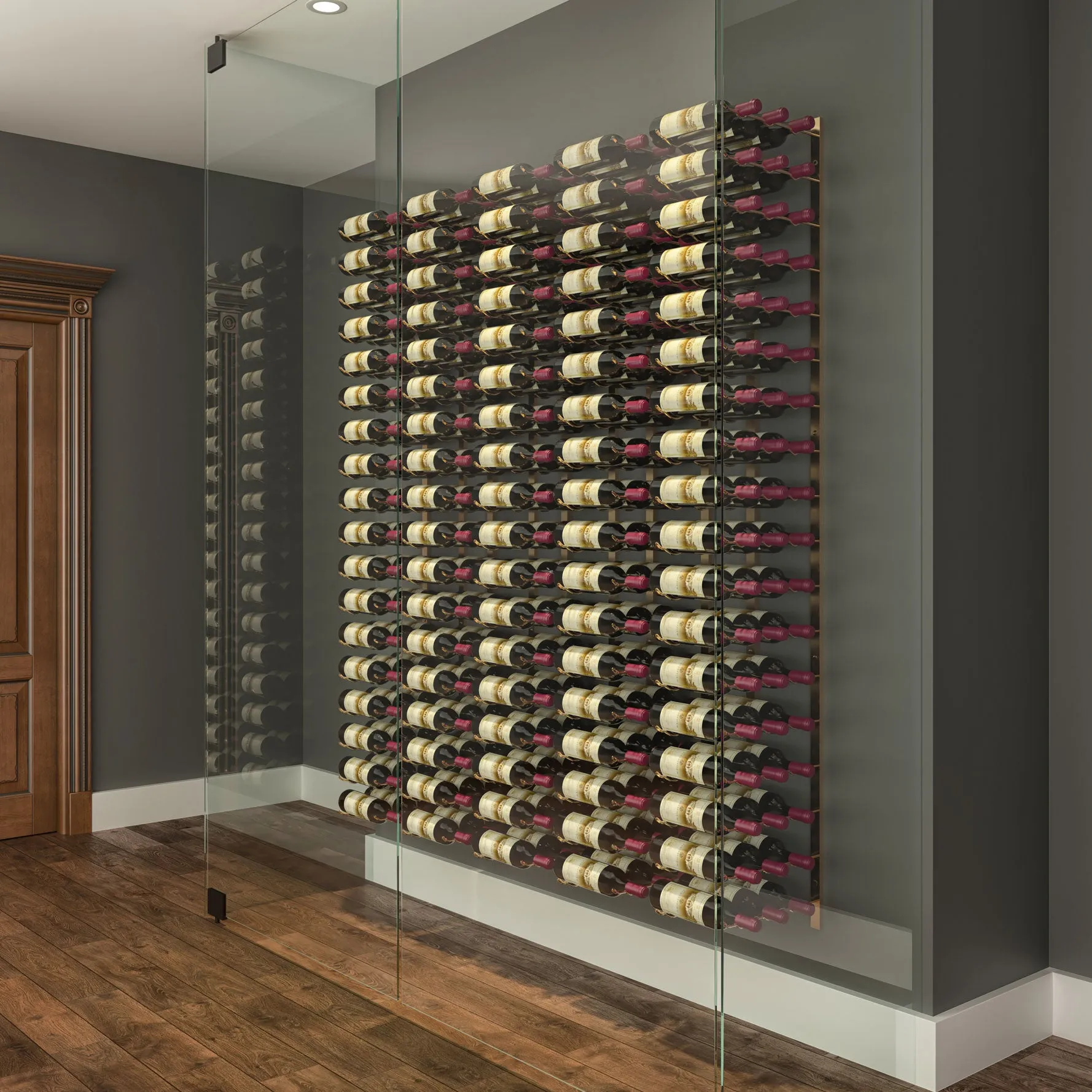 VintageView Wall Wine Rack Kit 6' (18 to 54 bottles)