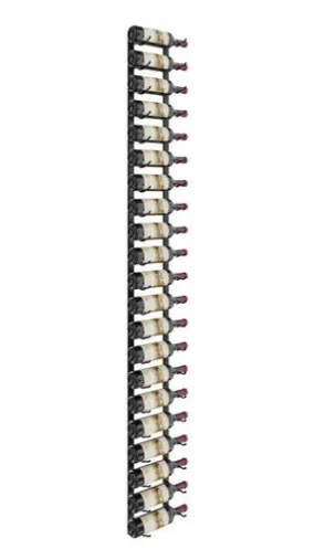 W Series Wine Rack 7 (wall mounted metal bottle storage kit)