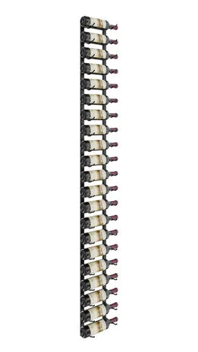 W Series Wine Rack 7 (wall mounted metal bottle storage kit)