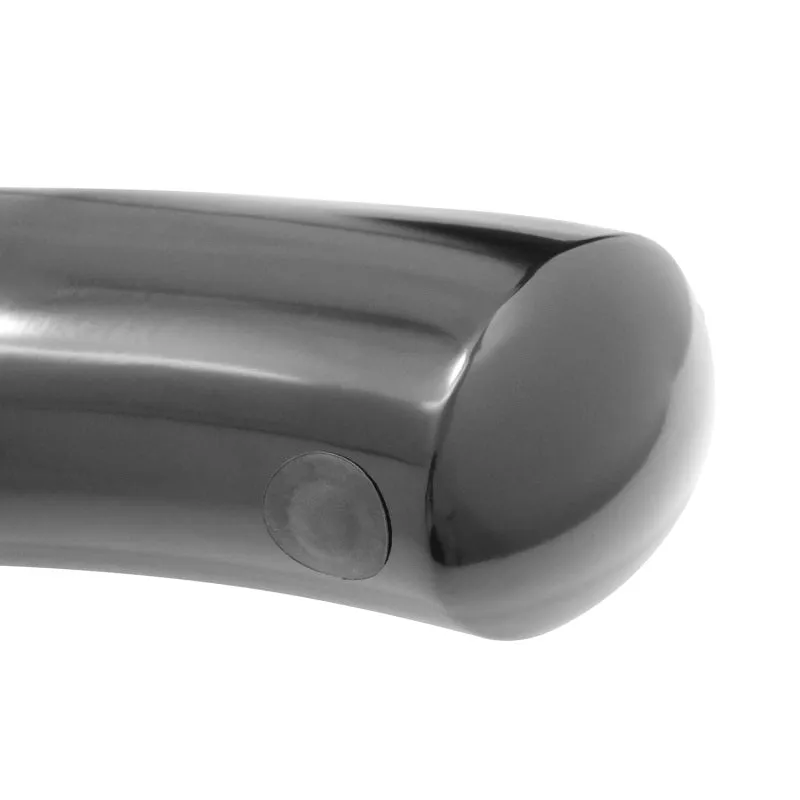 Westin Pro Traxx 4 in Oval Curved Step Bars - Black Powder Coat - Crew Cab - GM Fullsize Truck 2014-19 - Pair