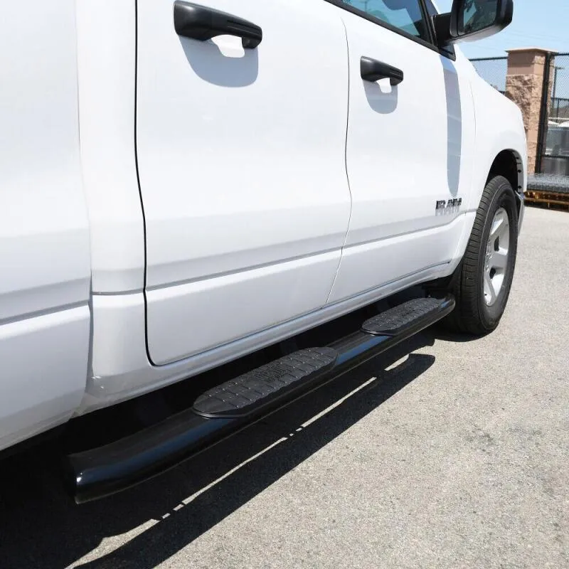 Westin Pro Traxx Oval Step Bars - 5" OD - Steel - Black- Quad Cab - Dodge Full-Size Truck 2019