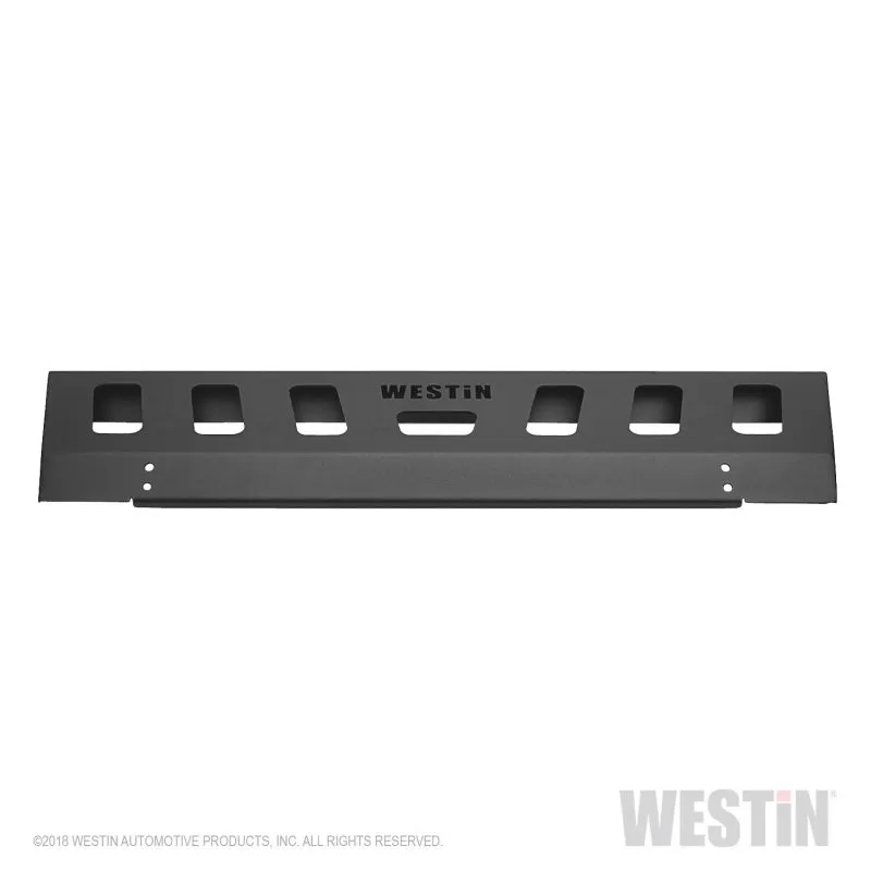 Westin WJ2 Front Bumper Skid Plate - Steel - Black Powder Coat - Jeep Wrangler JL 2018