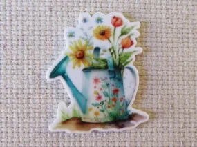 Wild Flower Watering Can Needle Minder, Cover Minder, Magnet