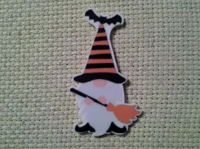 Witchy Gnome Needle Minder, Cover Minder, Magnet