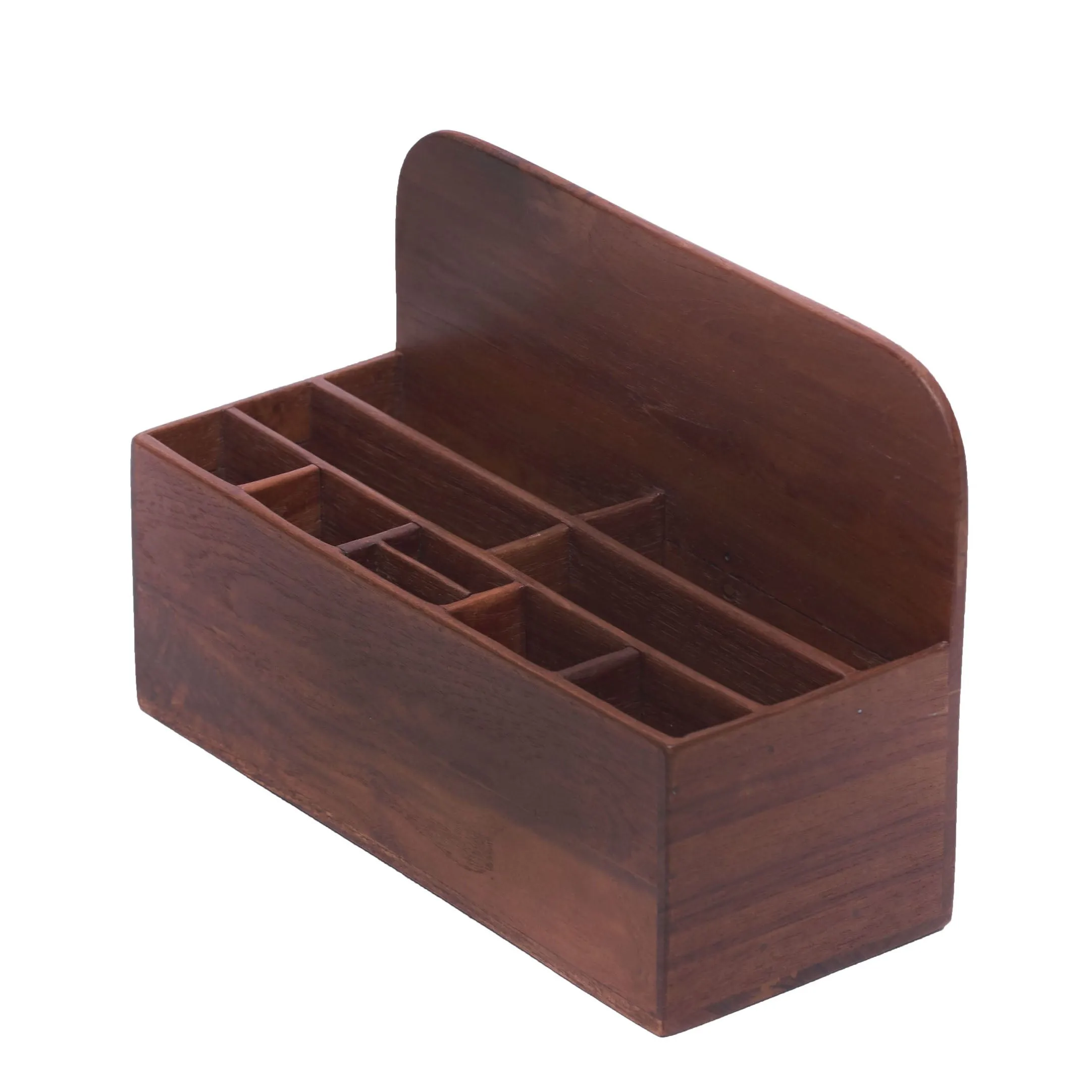 Wooden Multi Slots Desk Organiser