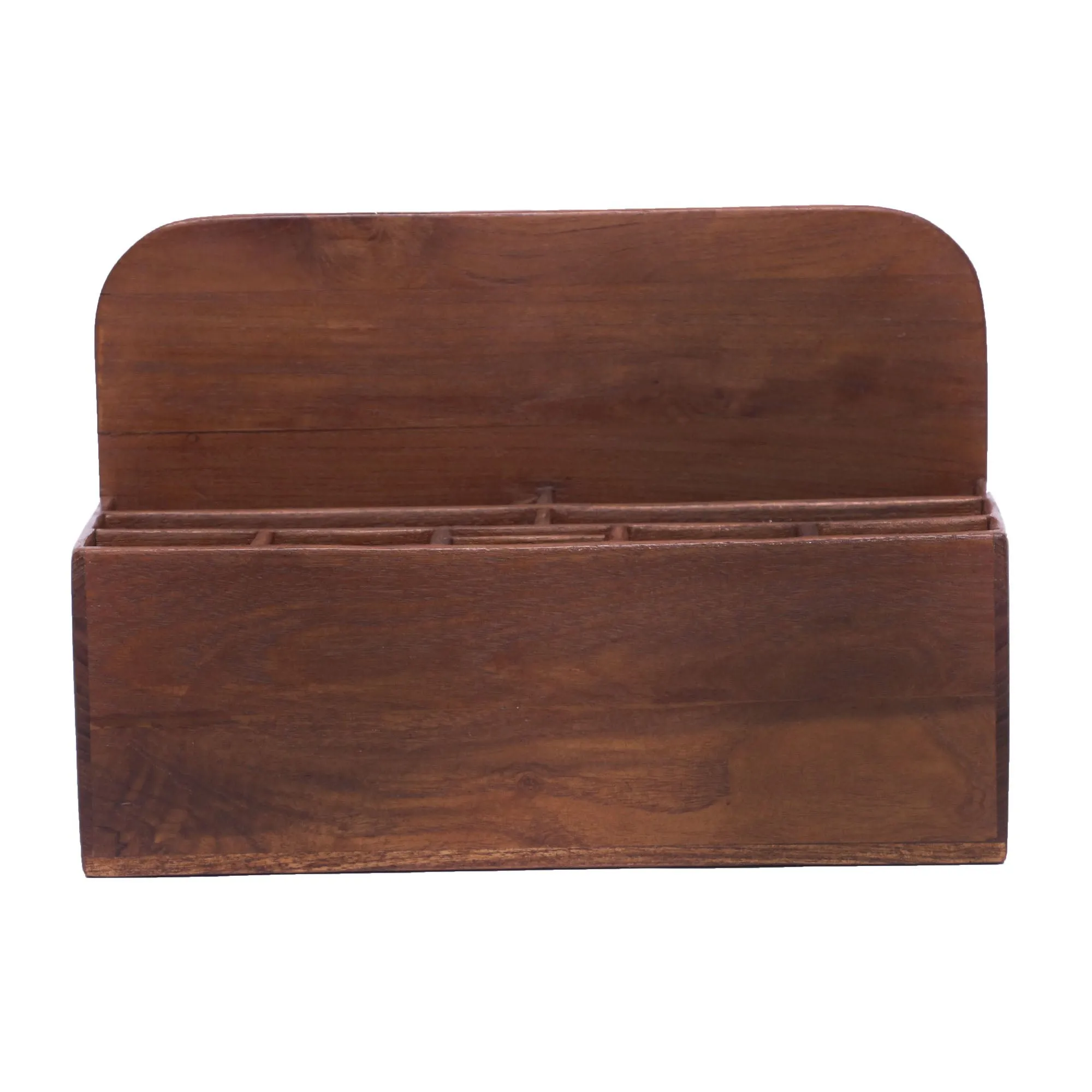 Wooden Multi Slots Desk Organiser