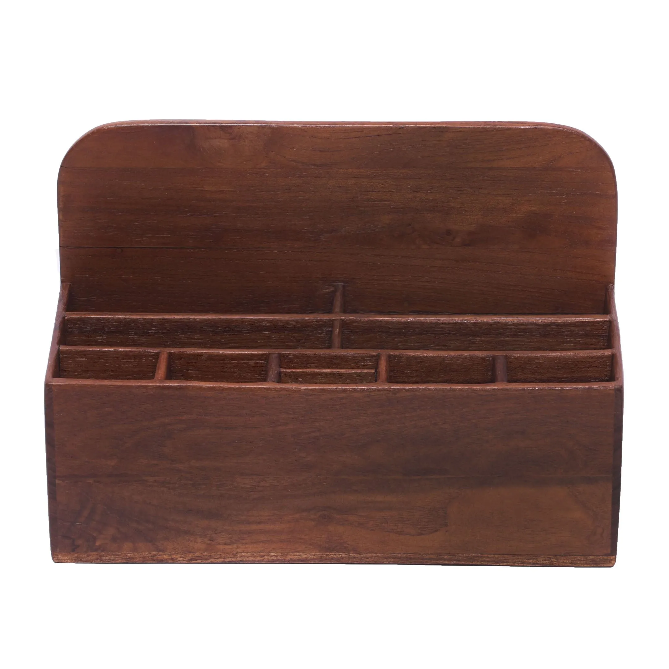 Wooden Multi Slots Desk Organiser