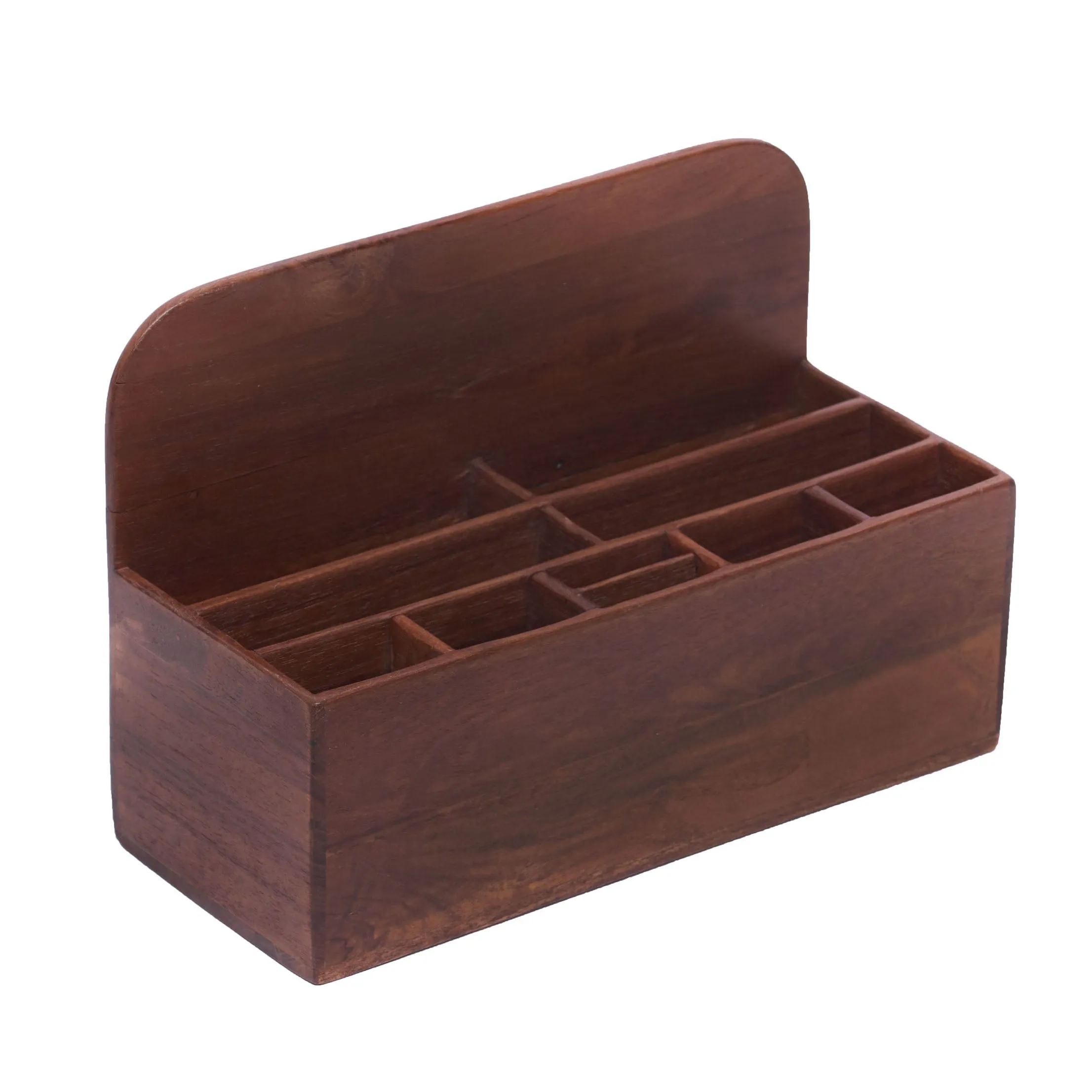 Wooden Multi Slots Desk Organiser