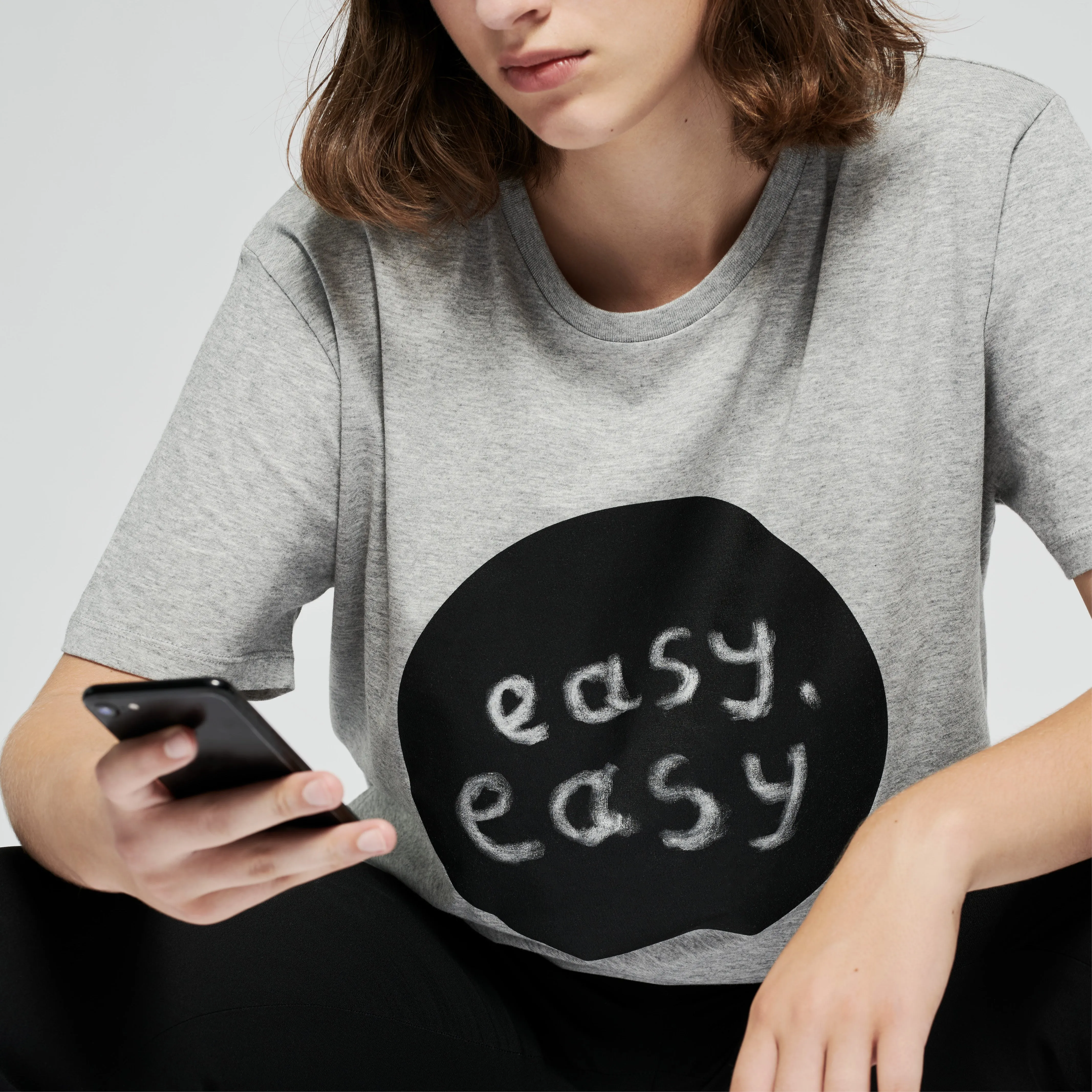 writable t-shirt DOT print