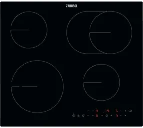 Zanussi ZHRN673K Ceramic Hob, Black Frameless