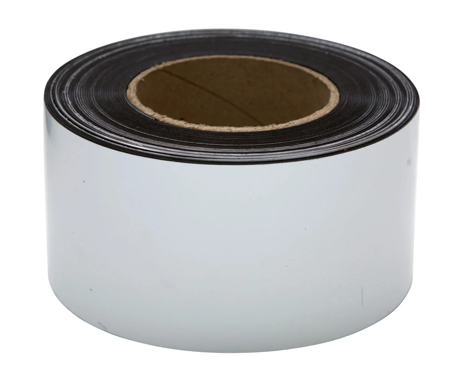 Zeüs Write On/Wipe Off Magnetic Label Tape 50' x 3" WHITE (66153)